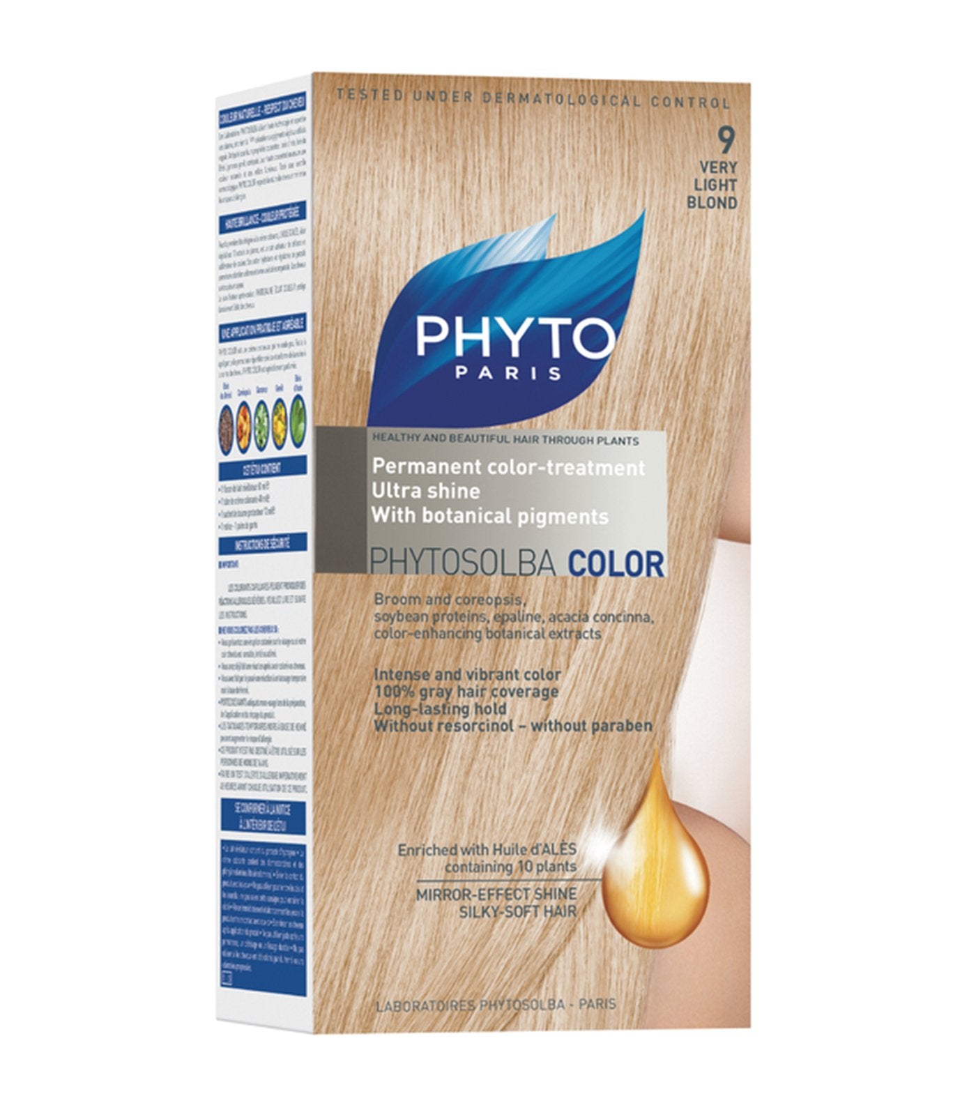 phyto color 9 very light blond