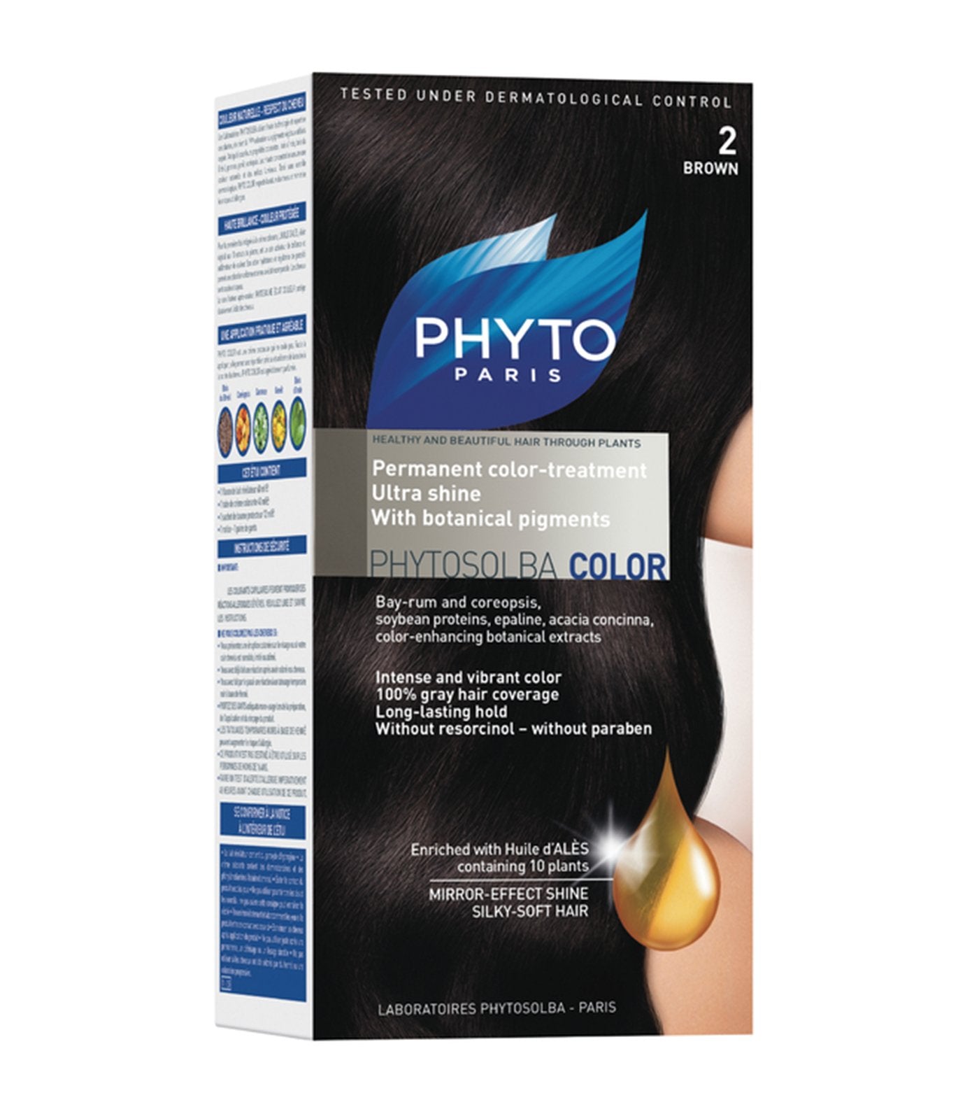 phyto color 2 brown