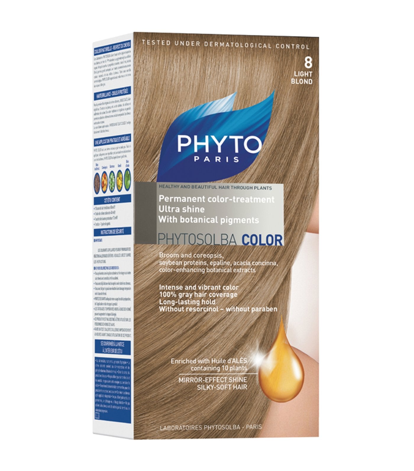 phyto color 8 light blond