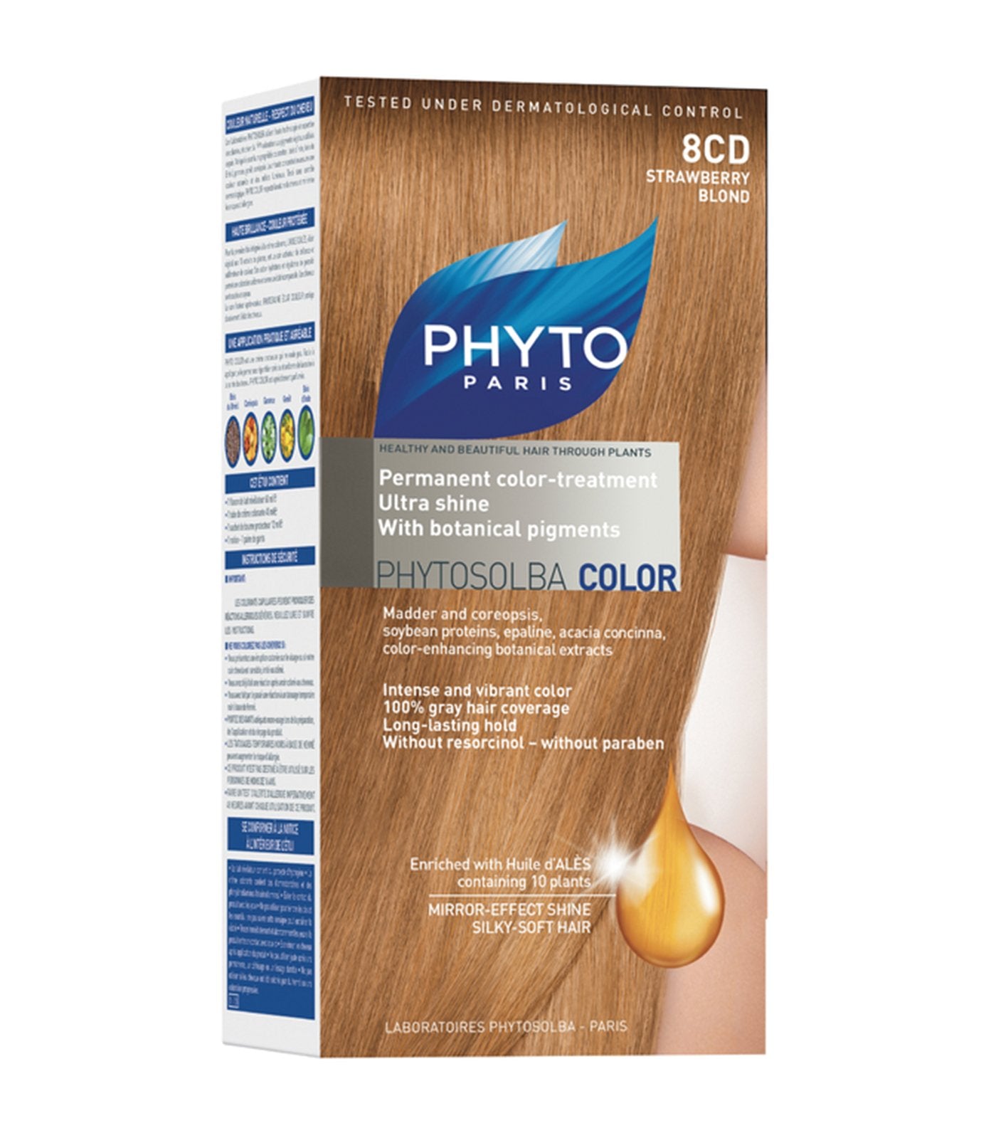 phyto color 8cd strawberry blond