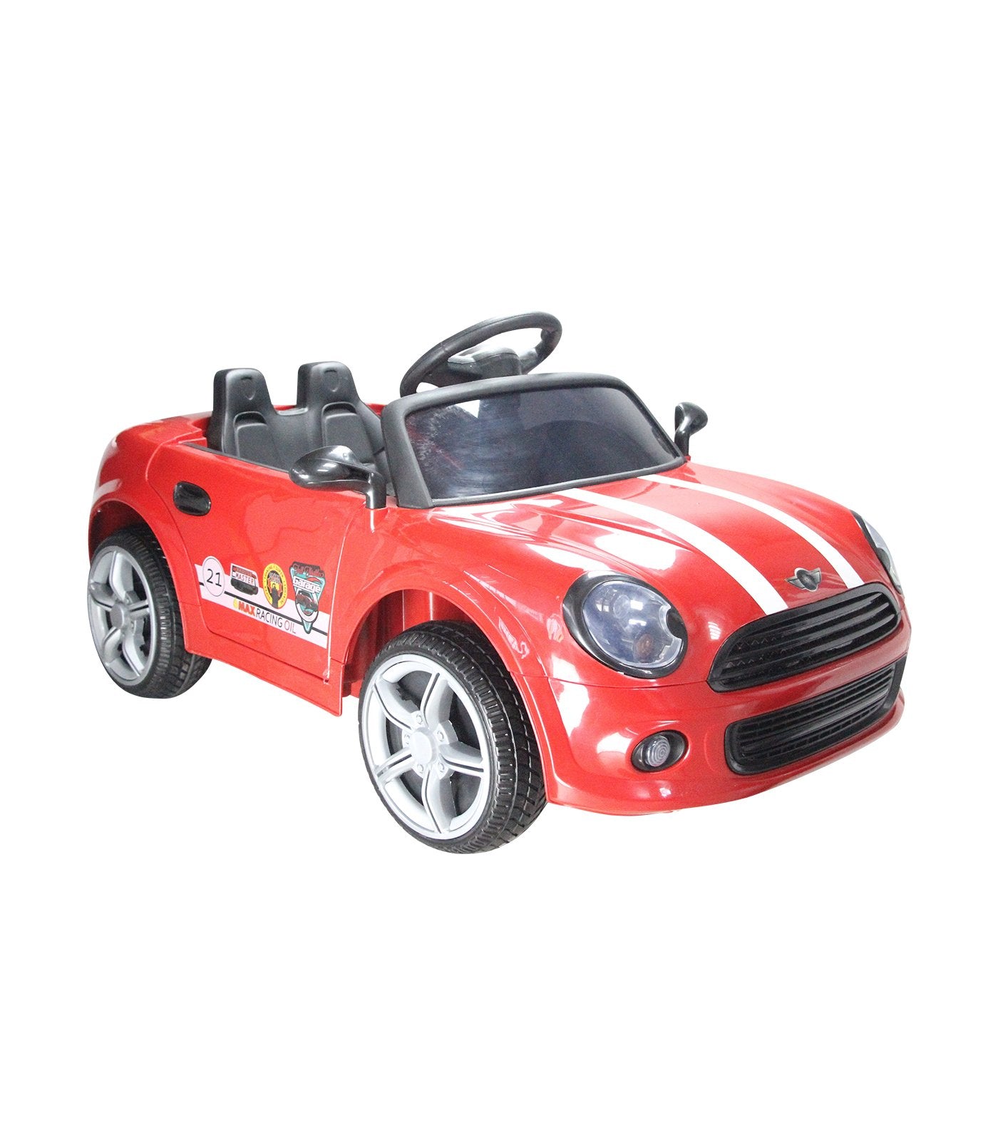 off-road red mid motorized mini car with eva tire