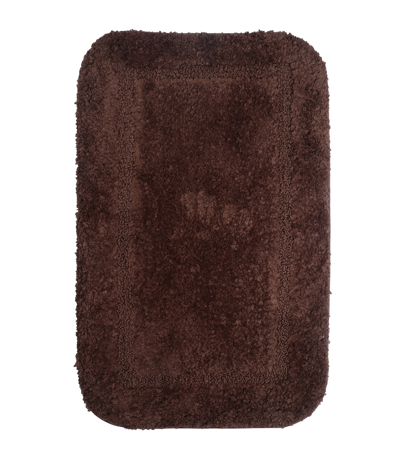 rustan's home brown bathroom rug set bath mat contour & toilet lid cover