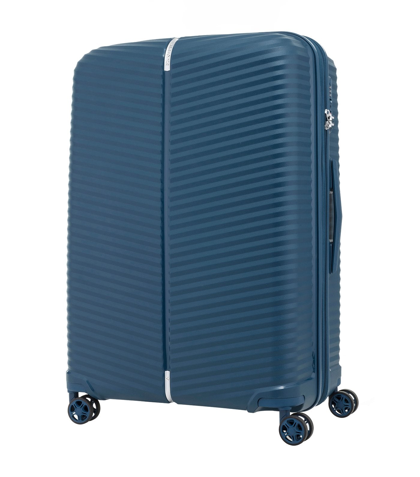 samsonite varro spinner 68/25 expandable peacock blue