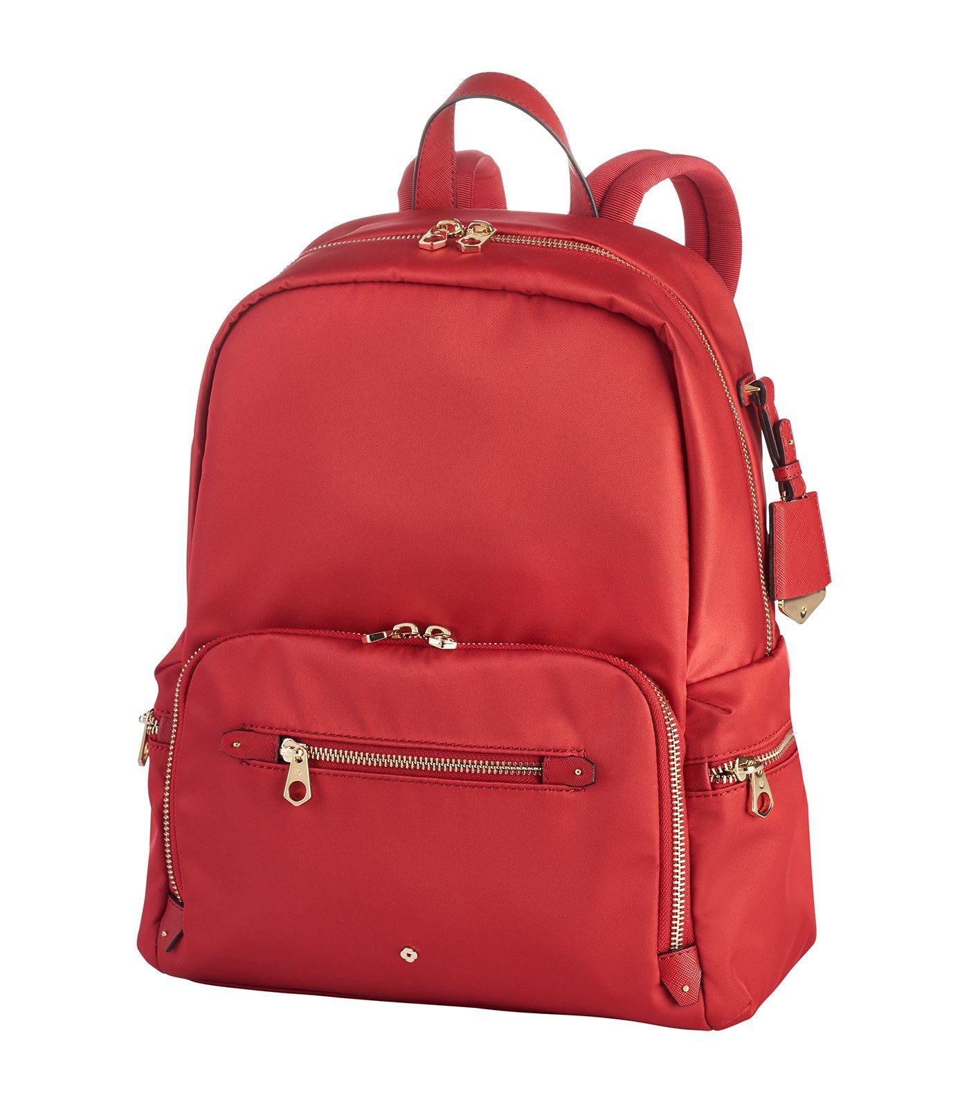 samsonite alina backpack 3 pocket scarlet red