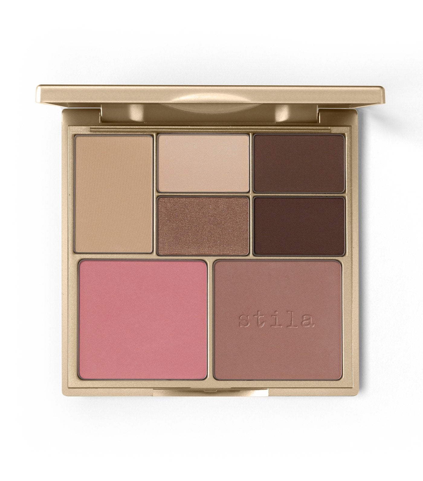 stila light/medium perfect me perfect hue eye and cheek palette