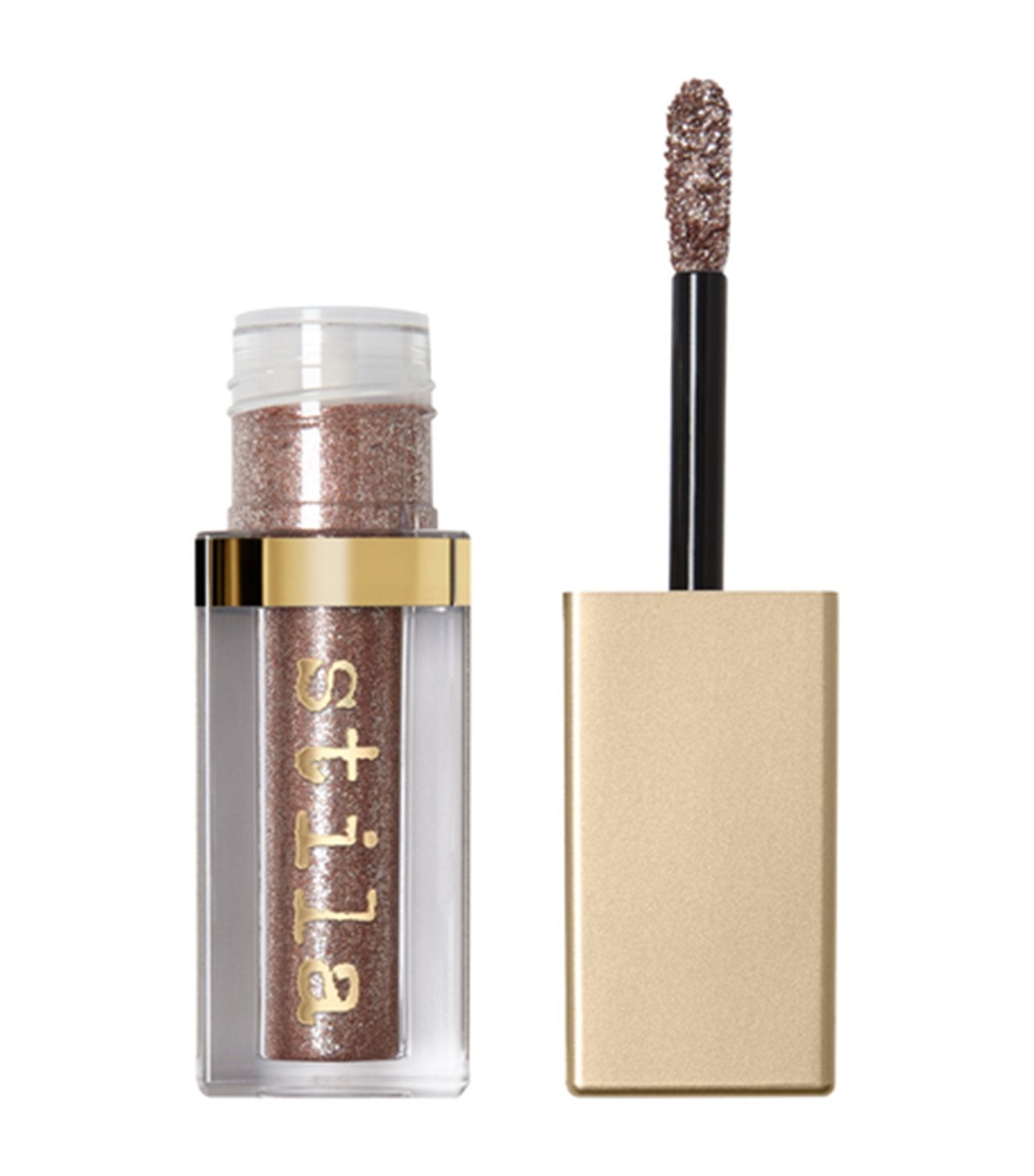 stila smoldering satin glitter and gold liquid eyeshadow