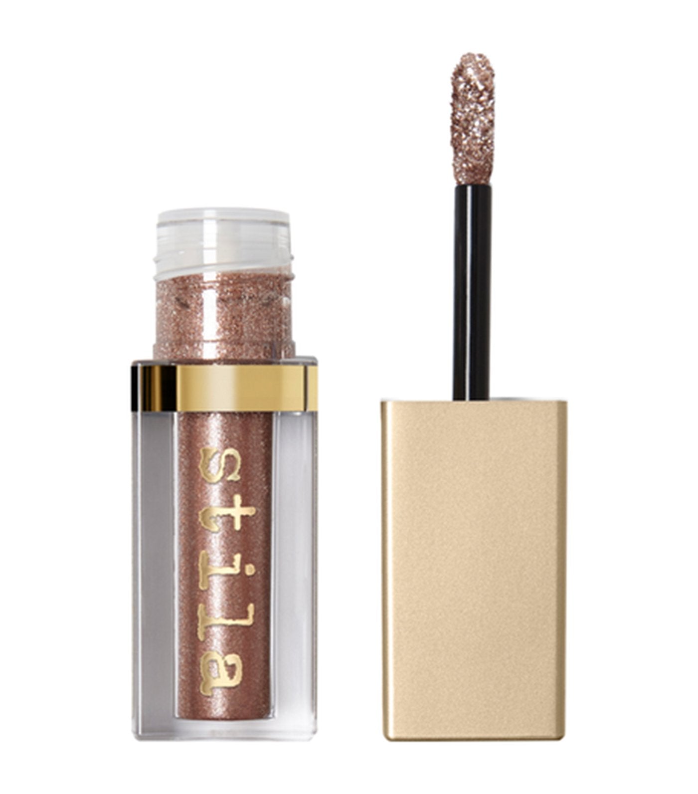 stila bronze bell glitter and glow liquid eyeshadow