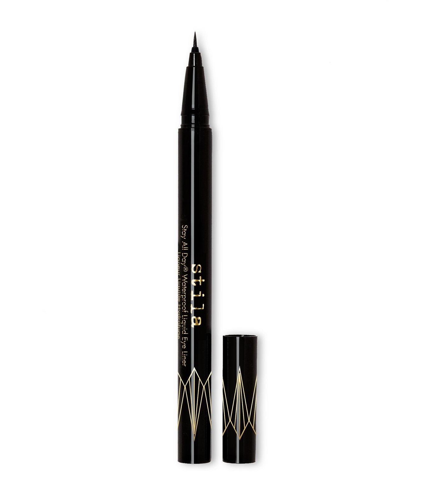 stila micro tip intense black stay all day waterproof liquid liner