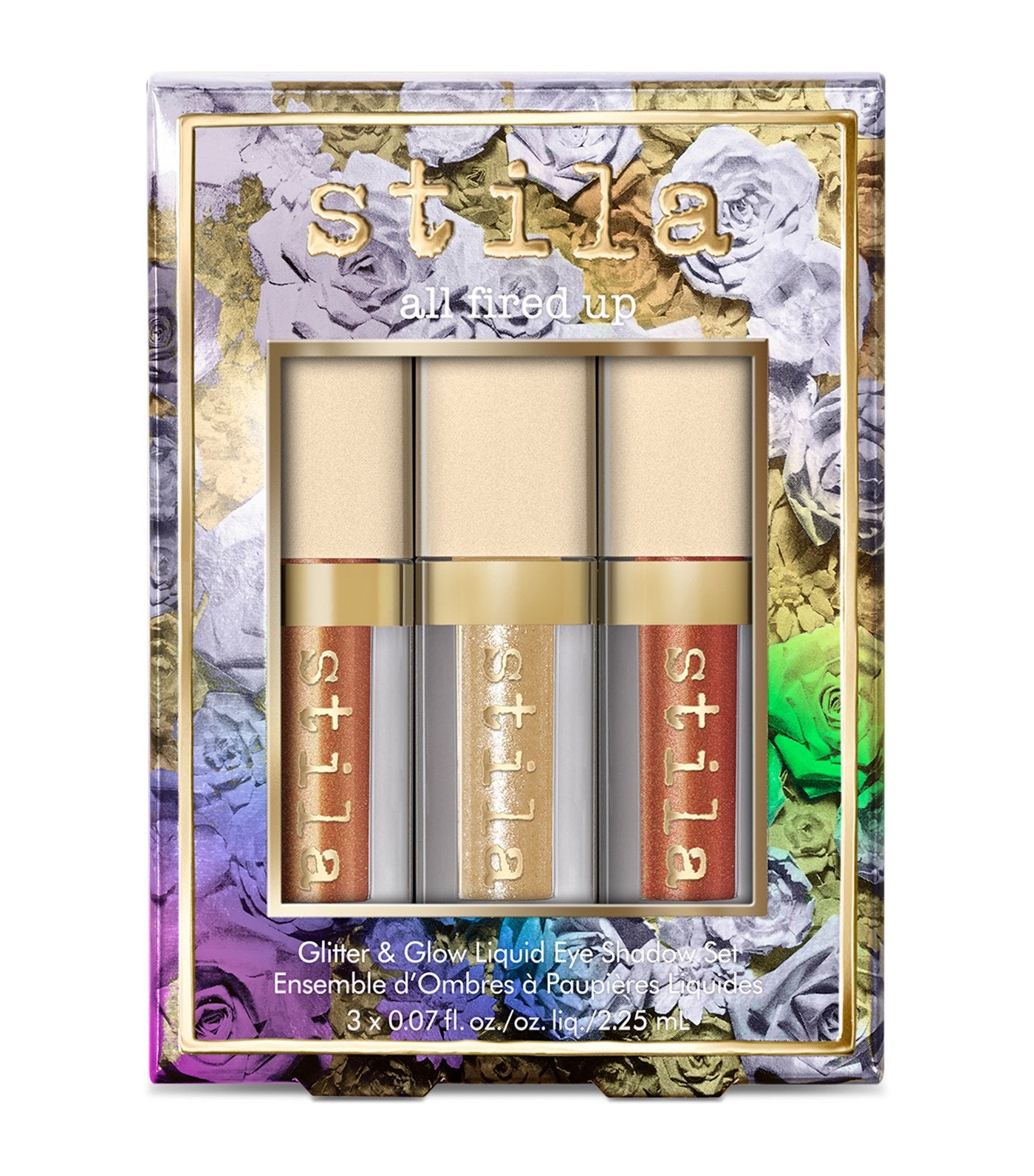 stila all fired up glitter and glow set