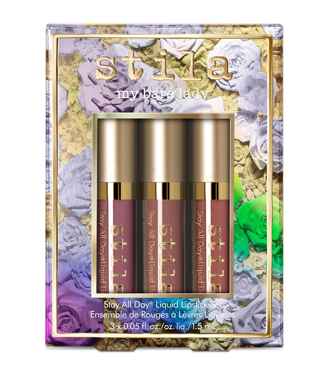 stila my bare lady liquid lipstick set