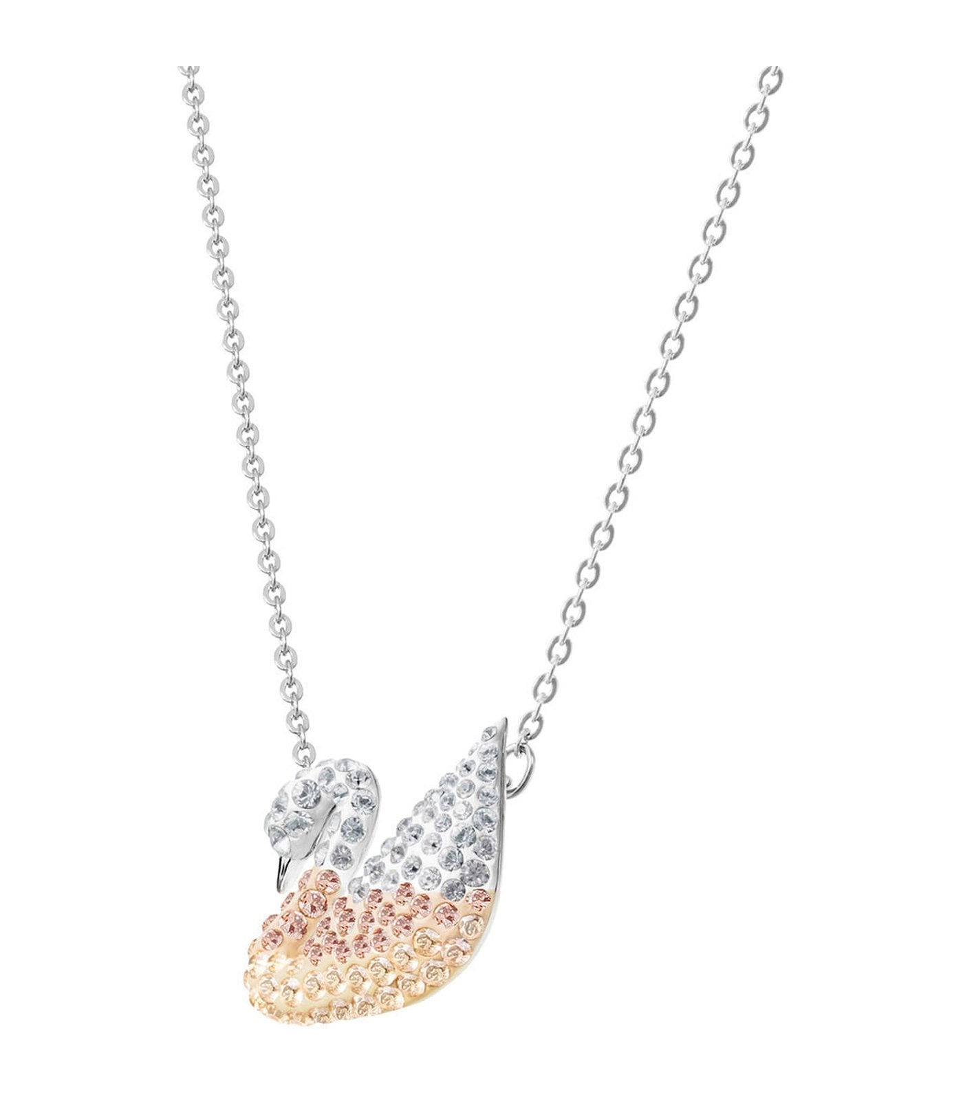 swarovski iconic swan pendant necklace