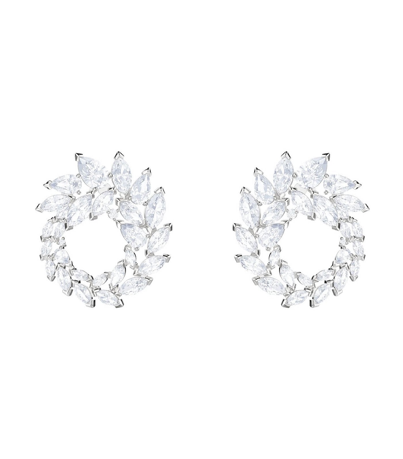 swarovski louison hoop pierced earrings