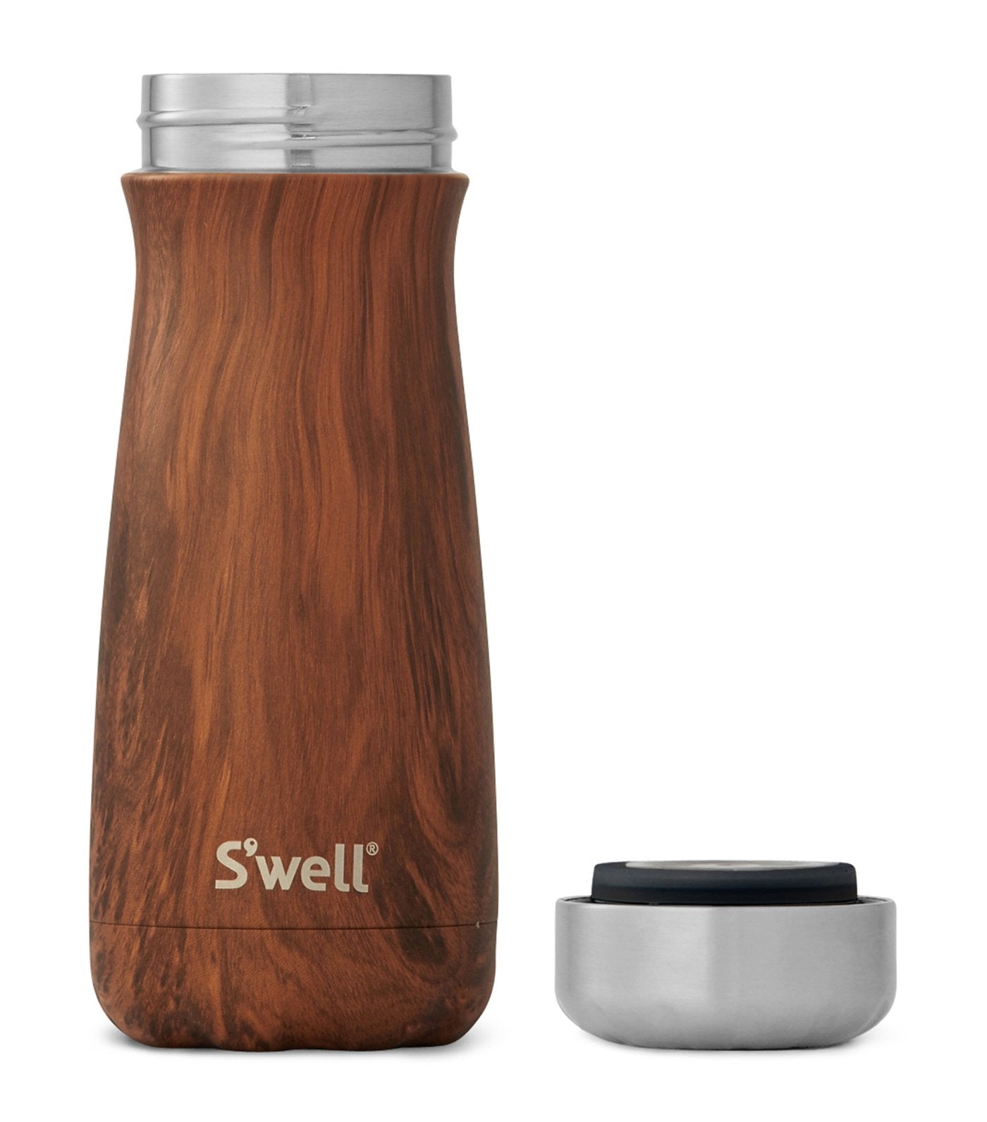 s'well 16oz teakwood traveler 