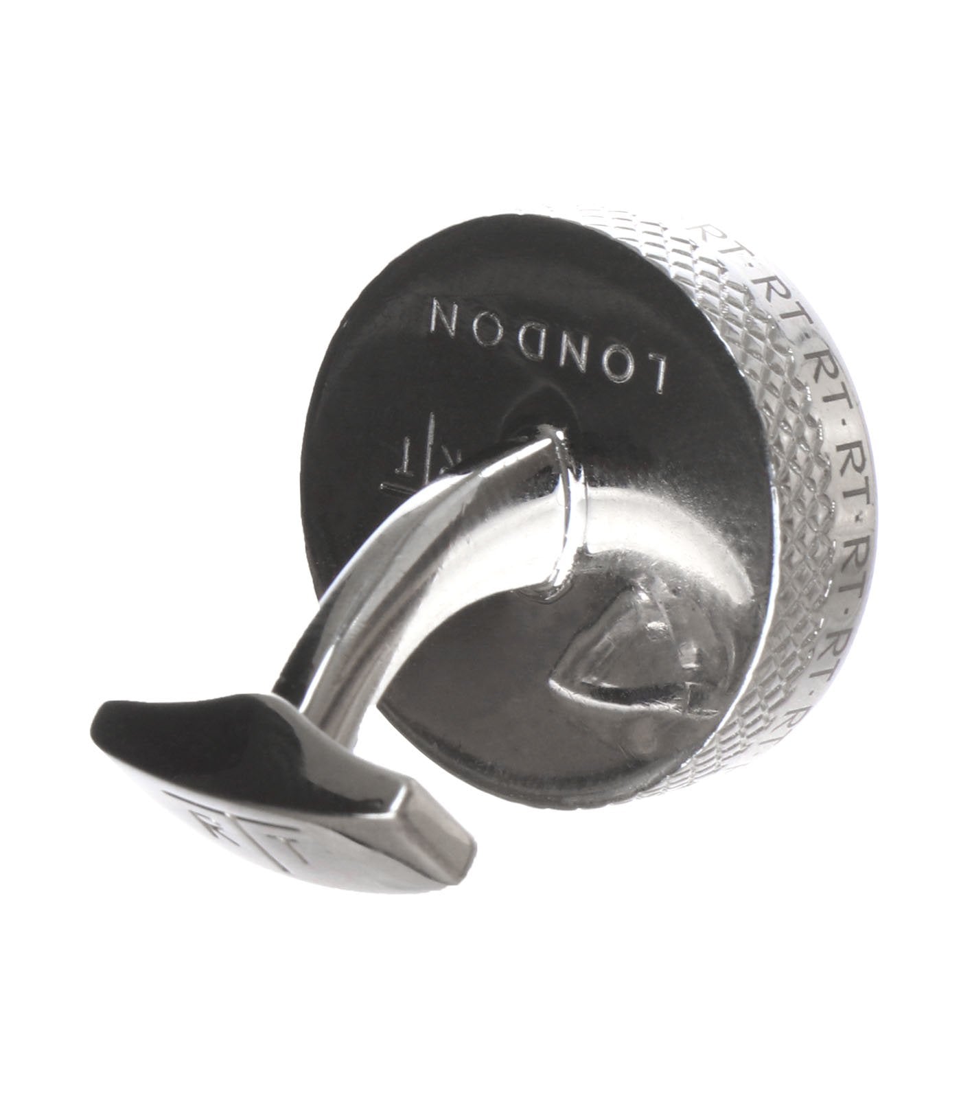Tateossian Skeleton Cufflinks in Vintage Rhodium