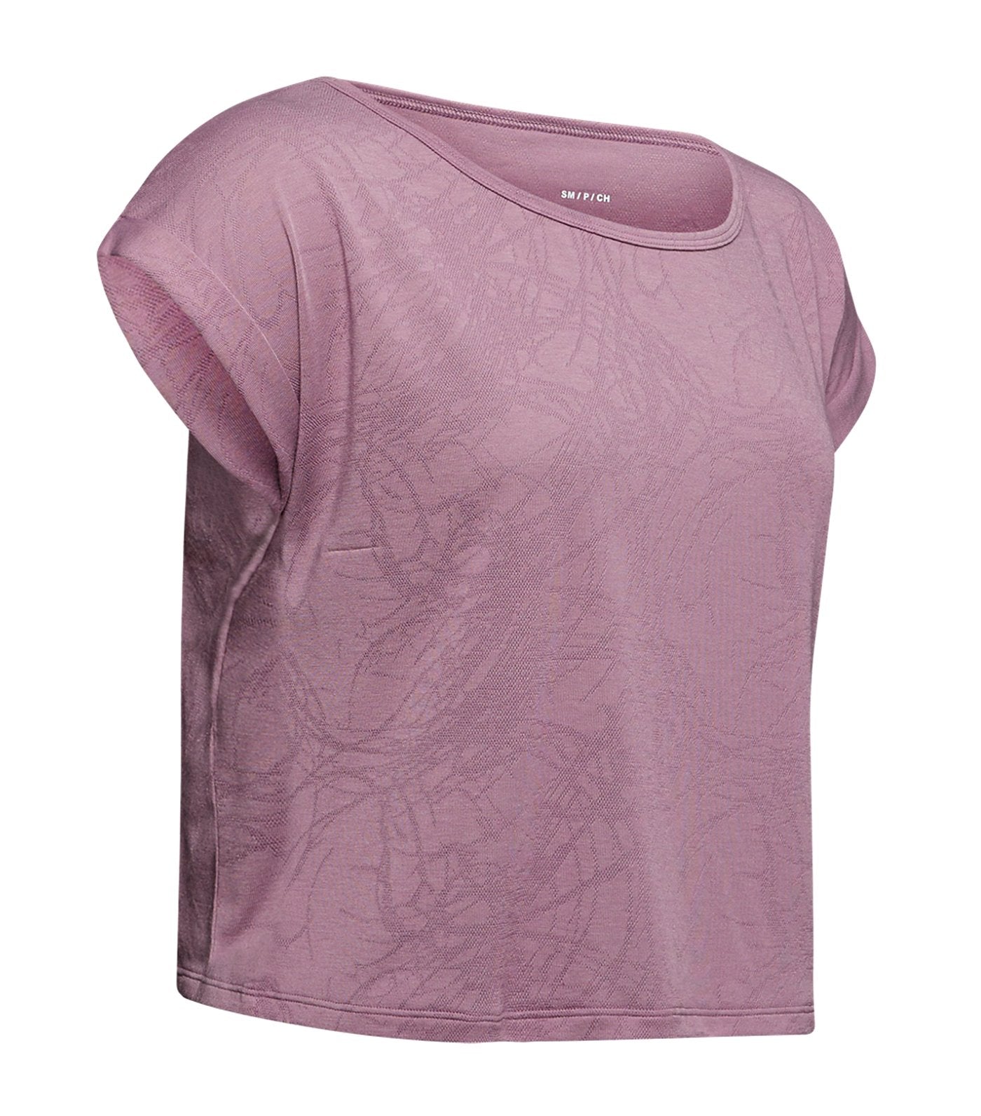 under armour ua perpetual short sleeved jacquard t-shirt purple