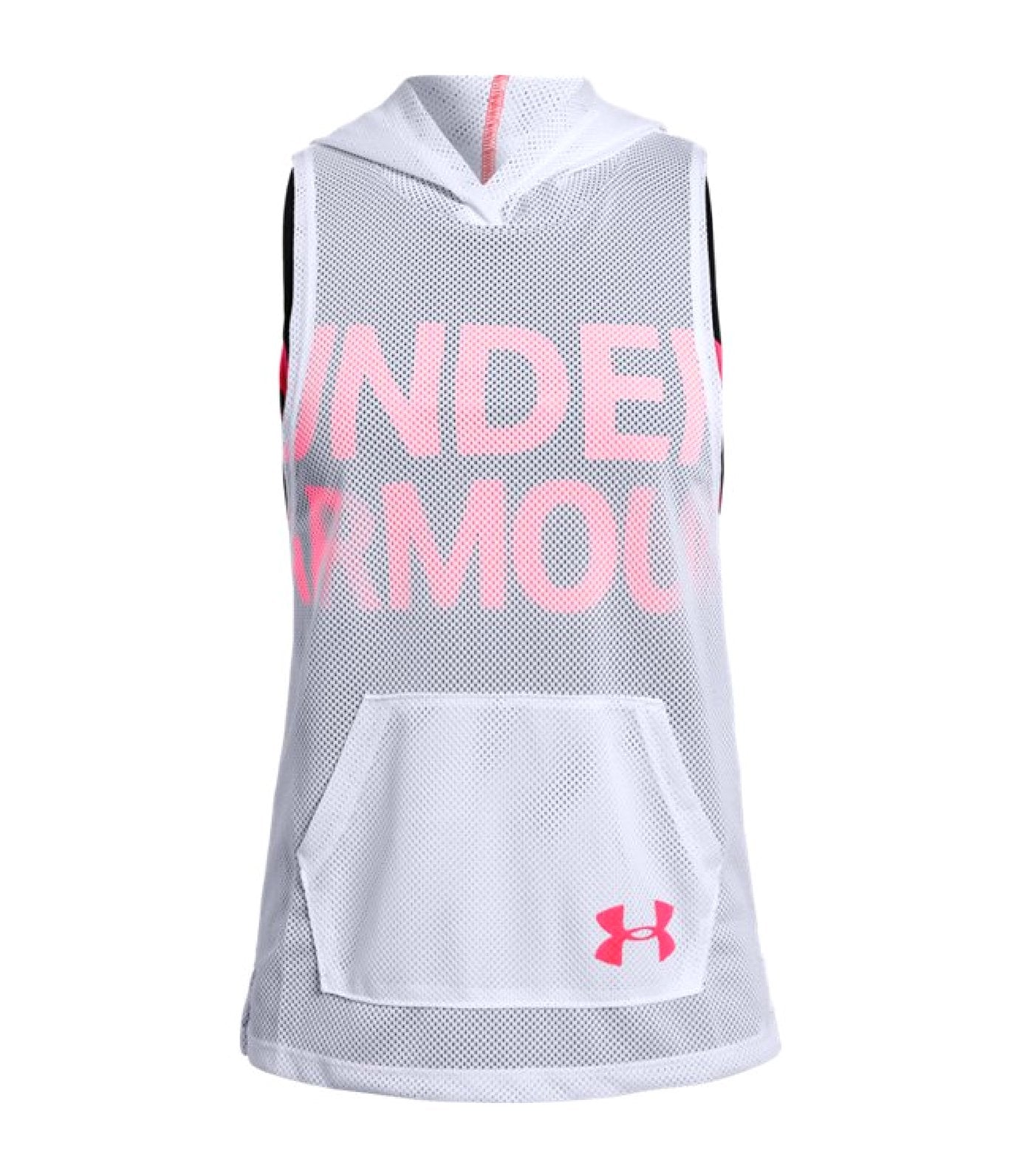 under armour gray girls finale training sl hoodie