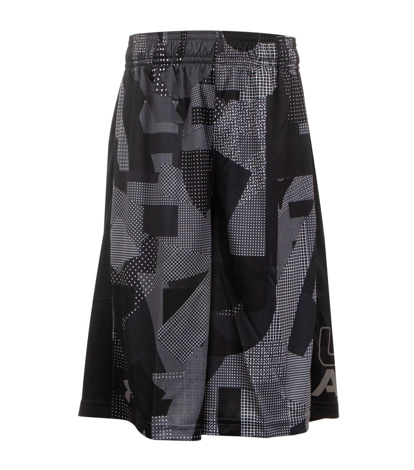 under armour boys stunt printed shorts gray