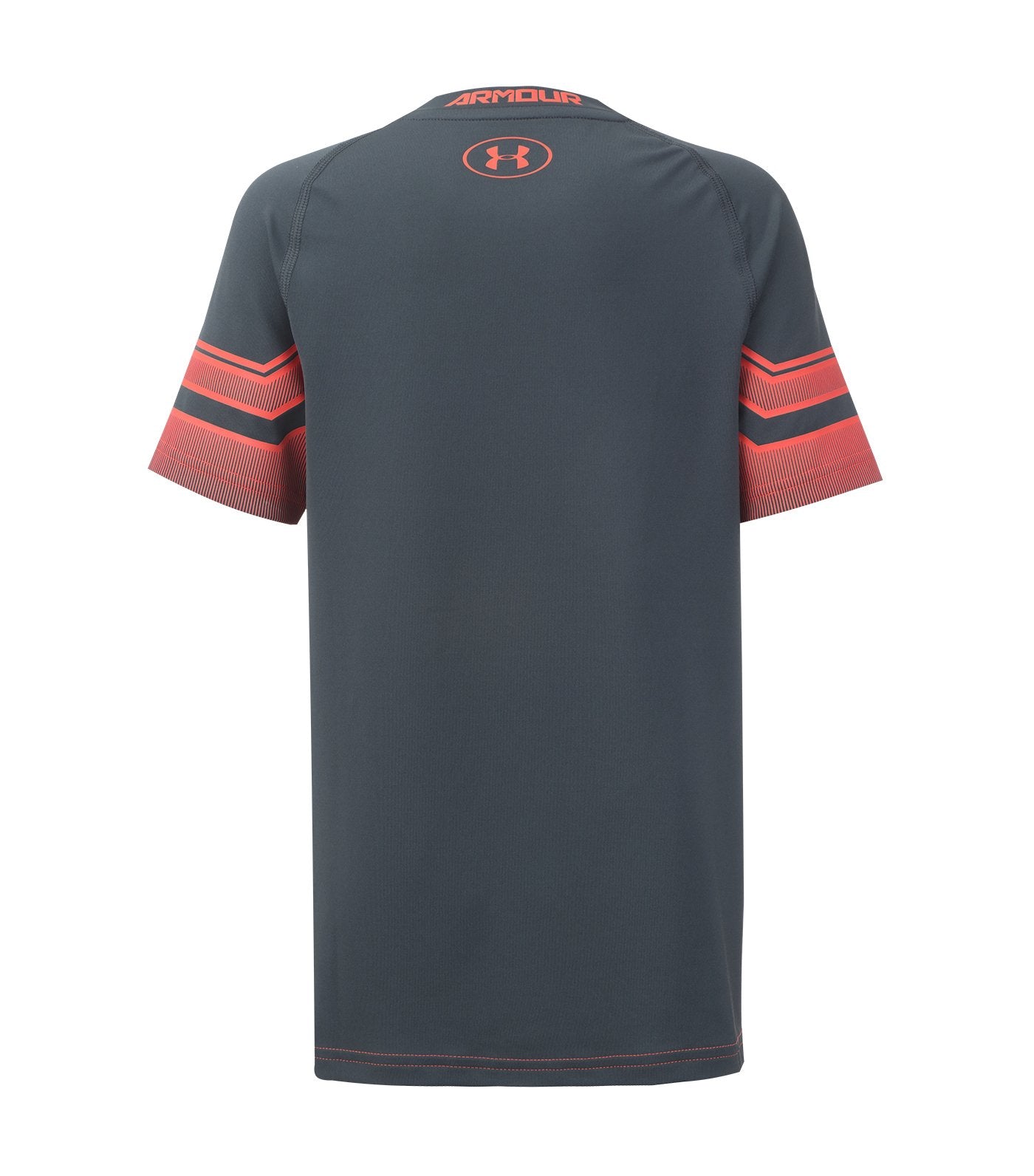 under armour red boys armour graphic short sleeves t-shirt