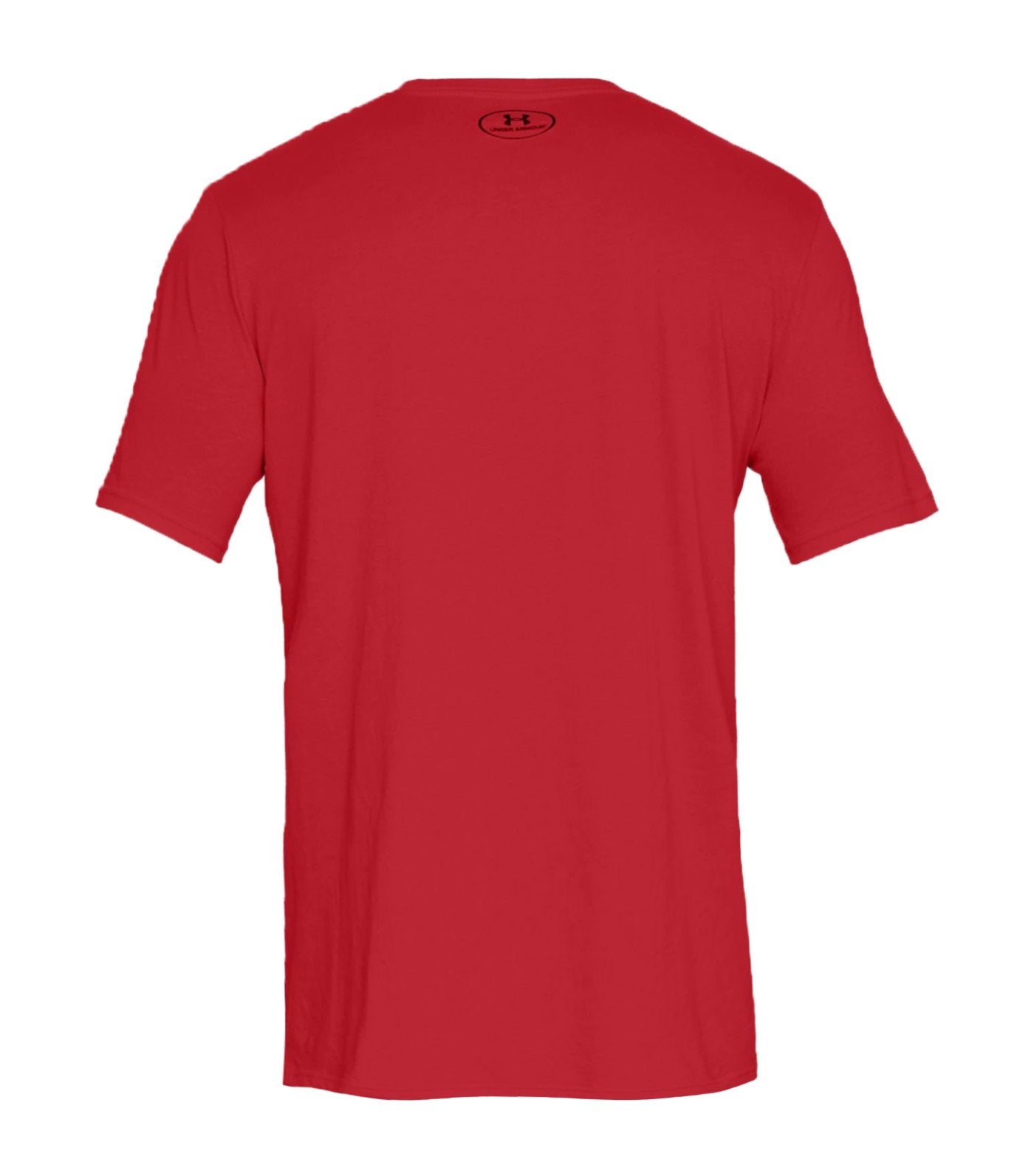 under armour ua sportstyle left chest t-shirt red