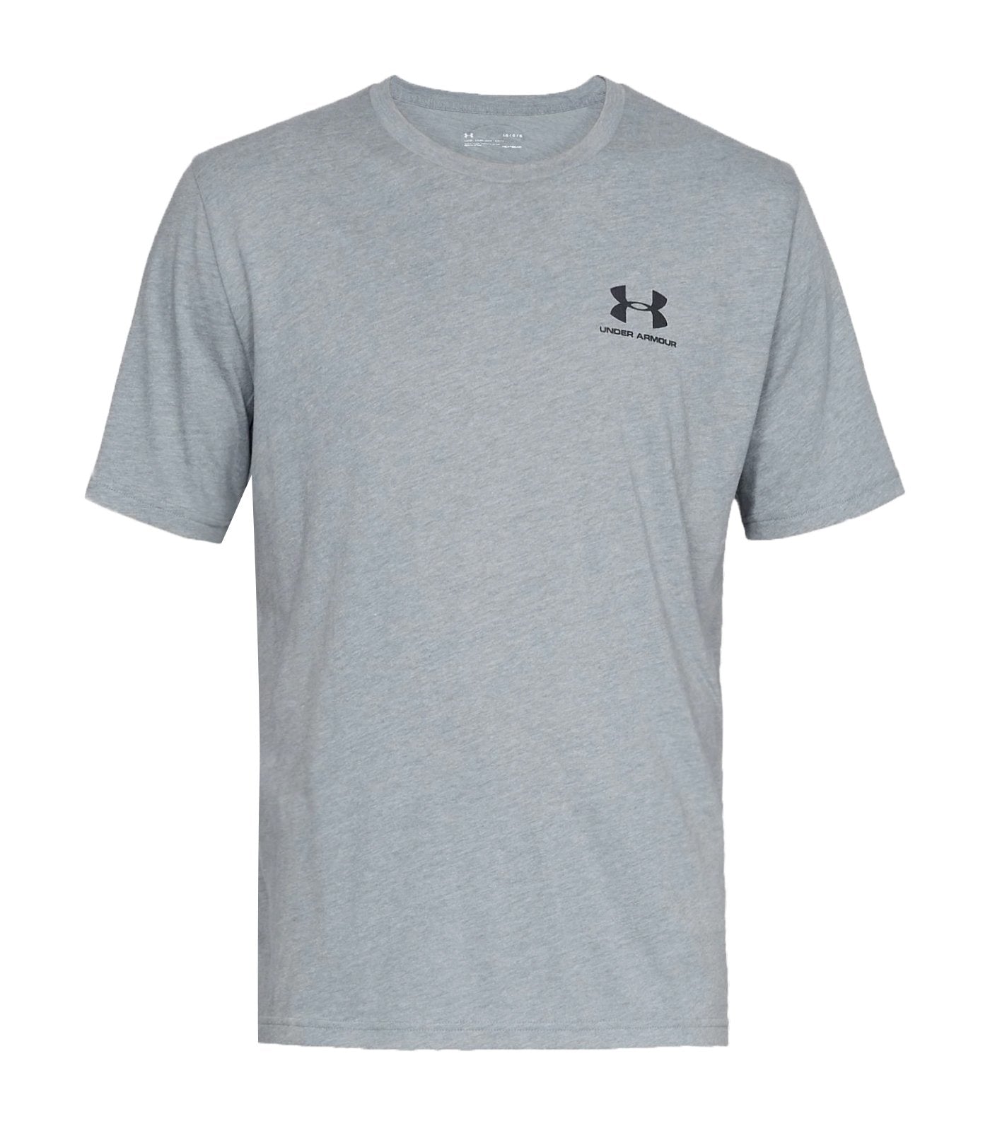 under armour ua sportstyle left chest t-shirt gray