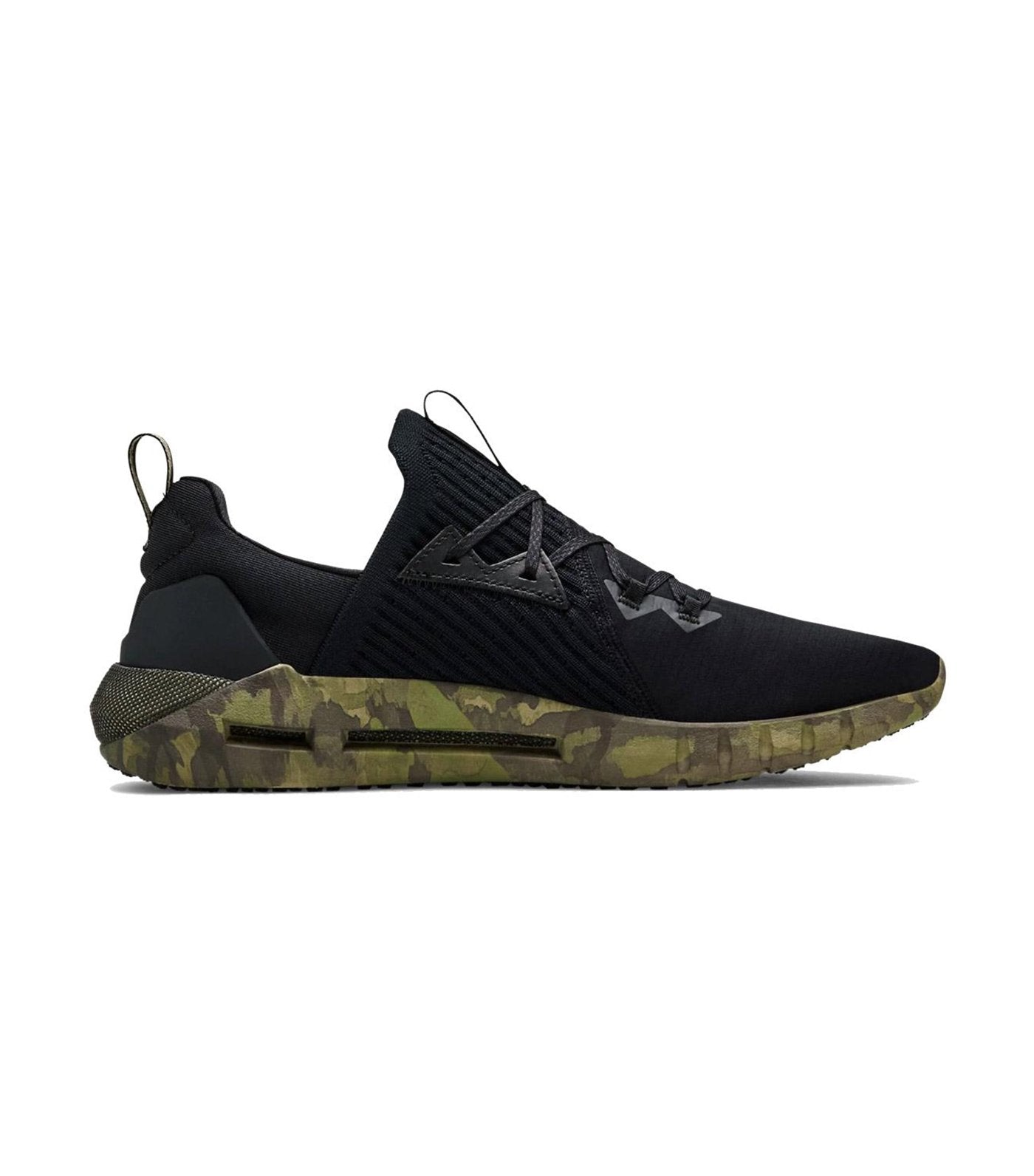 under armour ua hovr slk evo print midsole sneakers black