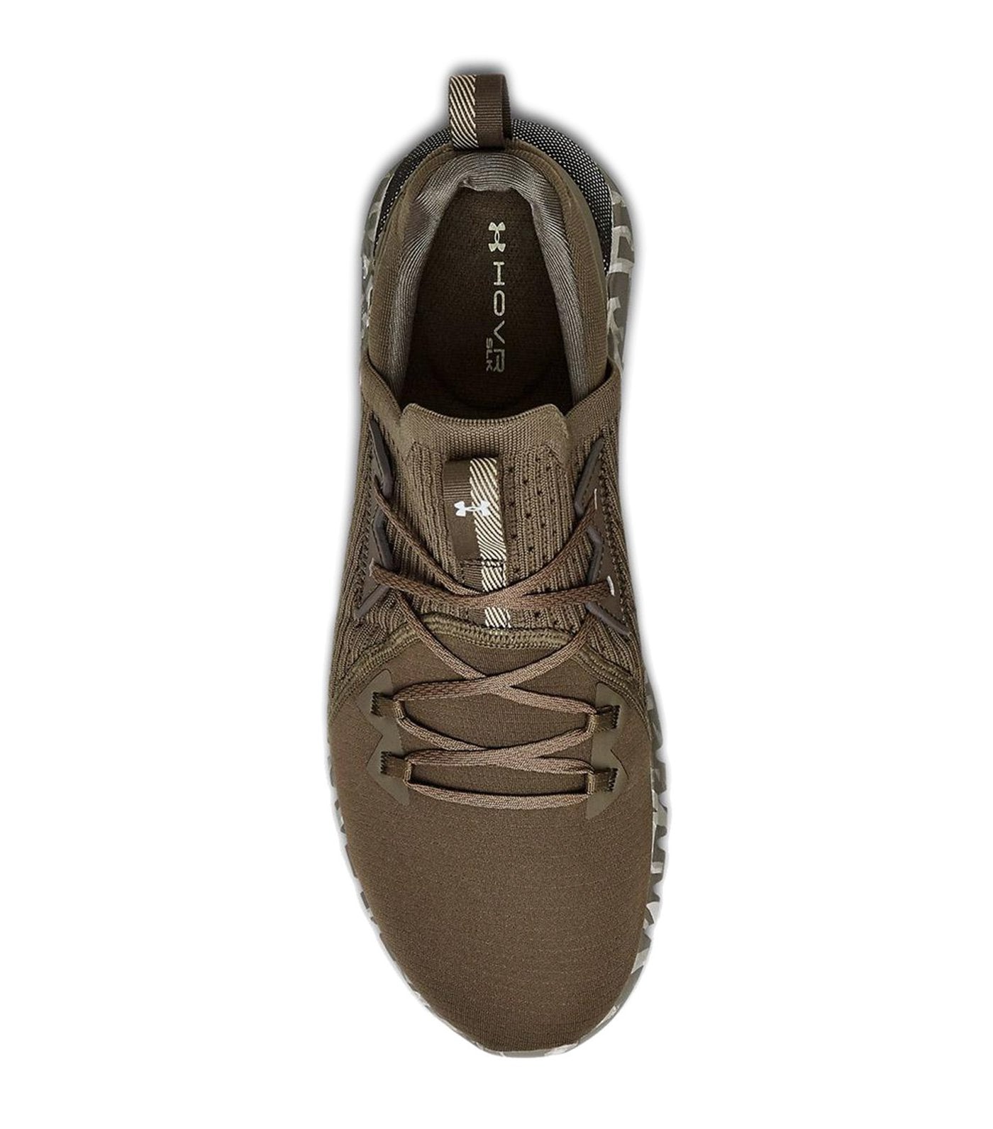 under armour ua hovr slk evo print midsole sneakers brown