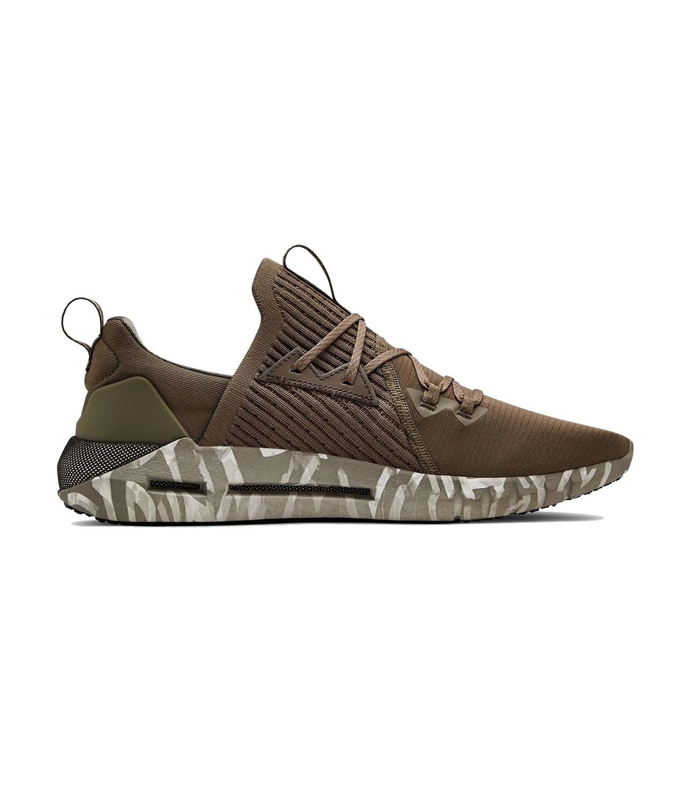 under armour ua hovr slk evo print midsole sneakers brown