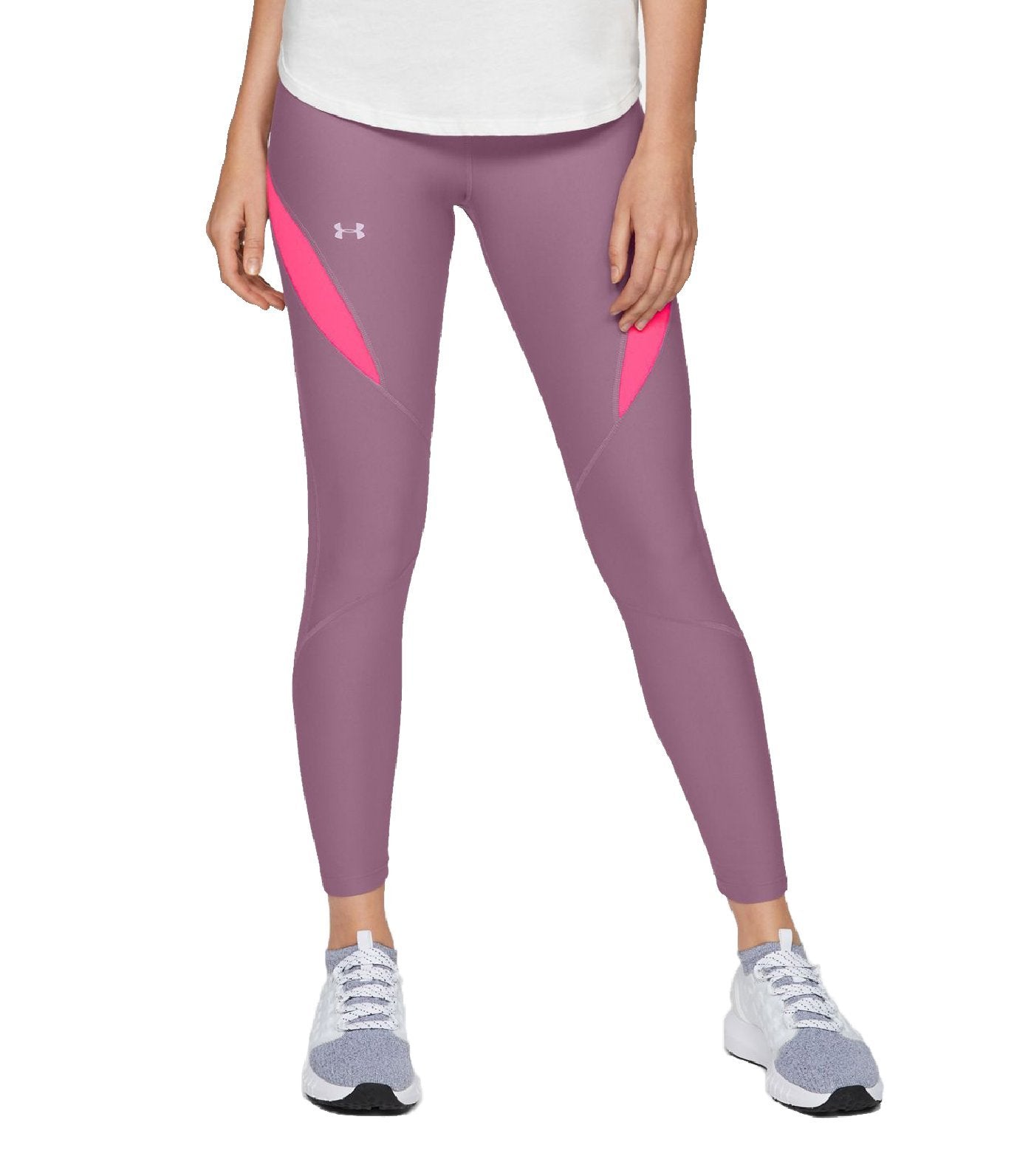 under armour ua vanish ankle crop leggings purple