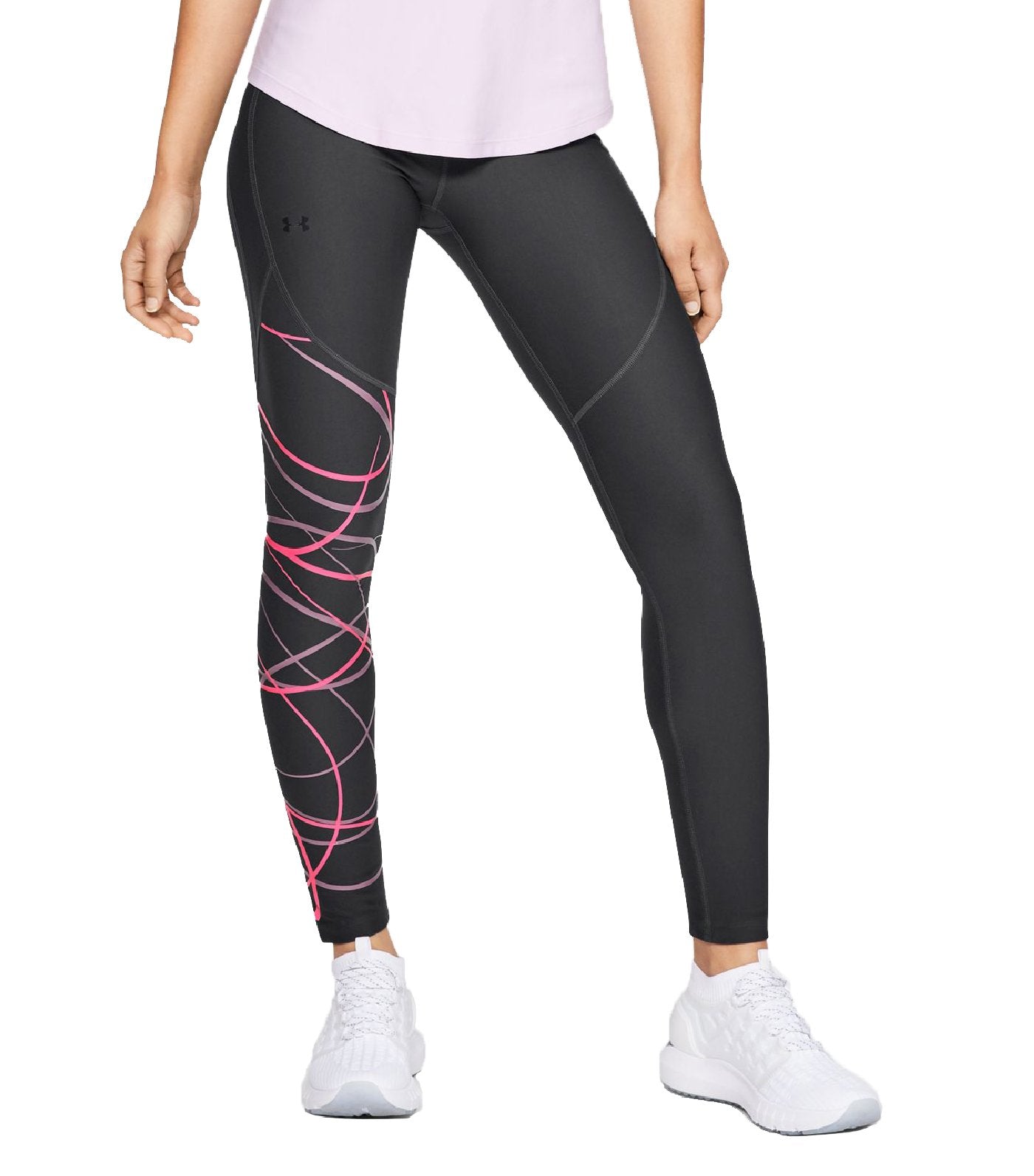 under armour ua vanish leggings poised graphic gray