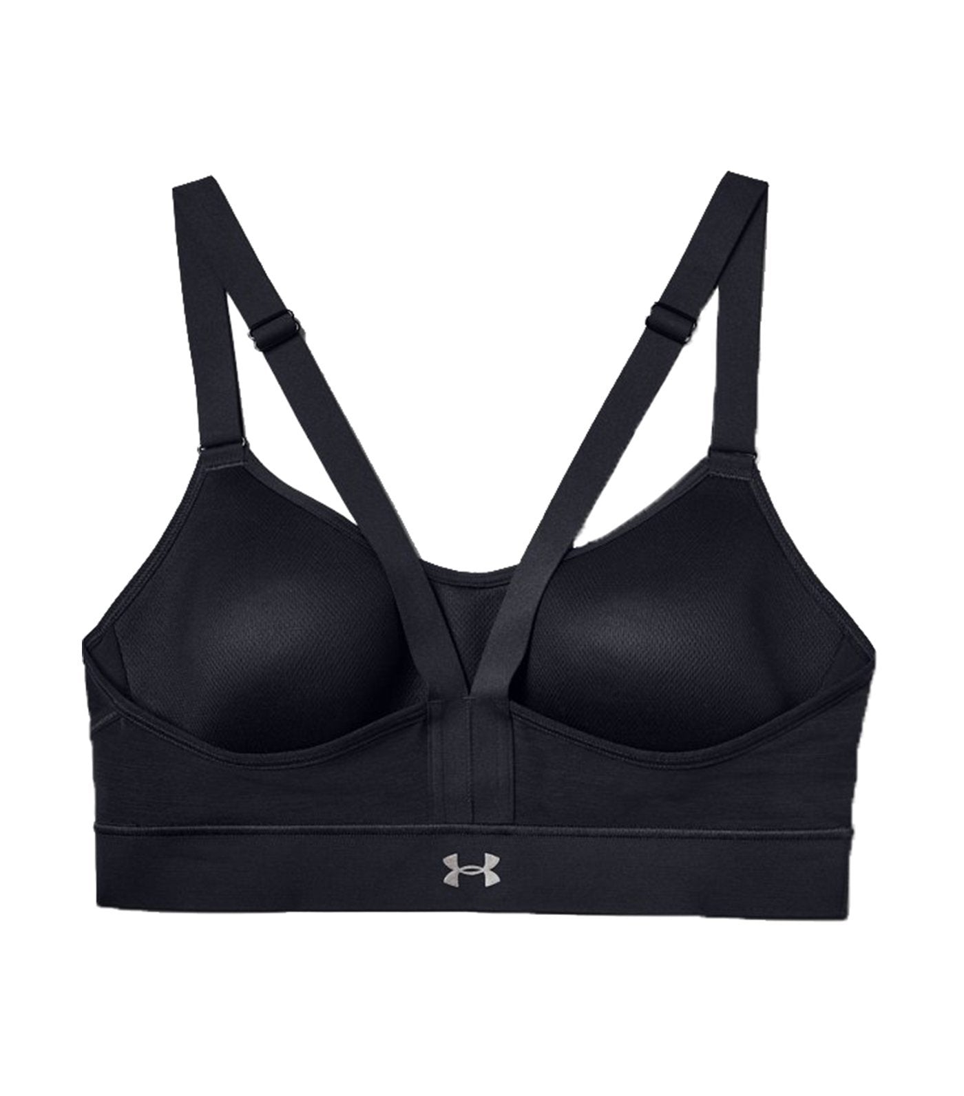 under armour ua breathelux mid sports bra black