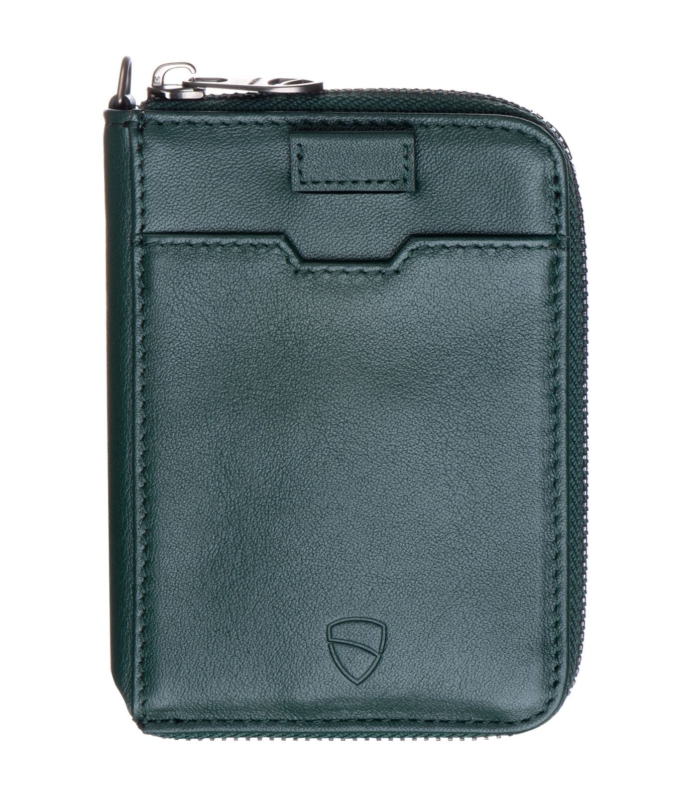 vaultskin notting hill rfid wallet alpine green