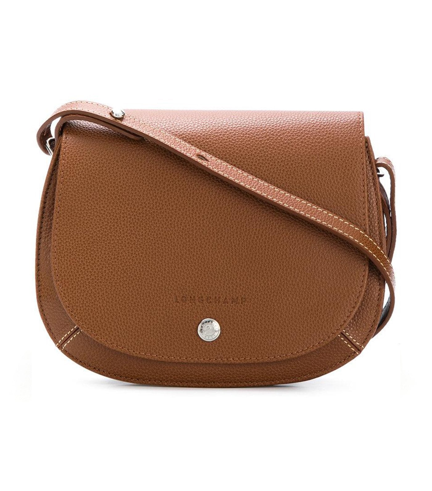 Le Foulonne Leather Saddle Bag